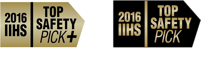 TOP safery pick+ : 2016 OPTIMA, 2017 SPORTAGE, 2017  SORENTO 4-DOOR SUV / Top safety pick : 2016 SOUL, 2016 SEDONA, 2016 SORENTO 4-DOOR SUV
